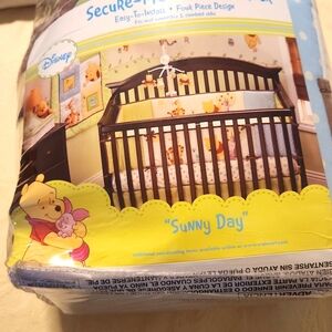 Disney Secure Me Four Piece Crib Bumper Set